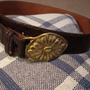 Zelé leather belt